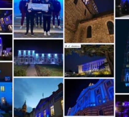 180 villes en bleu pour la Journée Mondiale de l'enfance