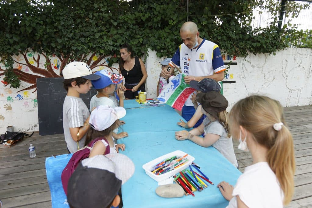 Journée olympique au centre de l'enfance © Franck Paris