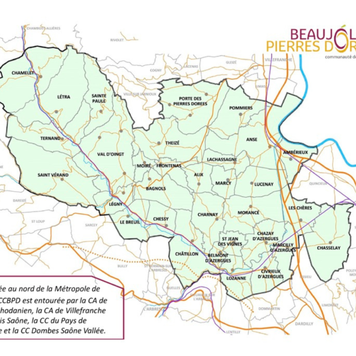 Communauté de communes Beaujolais Pierres Dorées ville amie des enfants