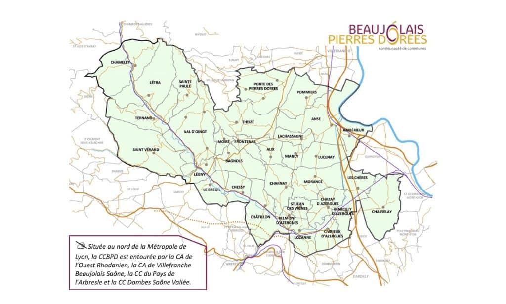 Communauté de communes Beaujolais Pierres Dorées ville amie des enfants