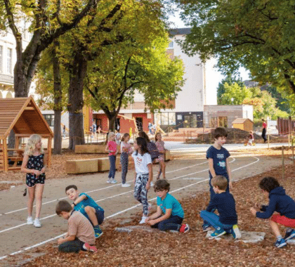 Une cours d'école rénovée : les enfants au cœur des décisions