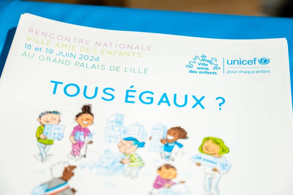 Programme de la rencontre nationale des Villes amies 2024 ©UNICEF France