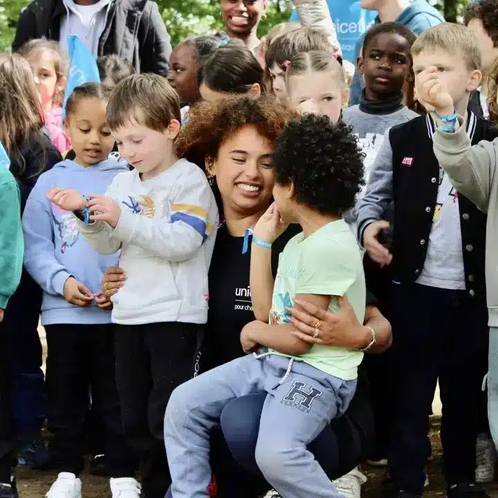 Paola Locatelli, marraine de l'UNIday 2025. ©UNICEF France / Rayan Looto Ekila