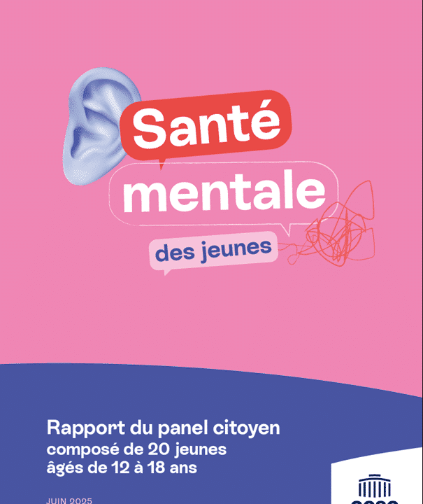 Rapport : Sante mentale jeunes CESE